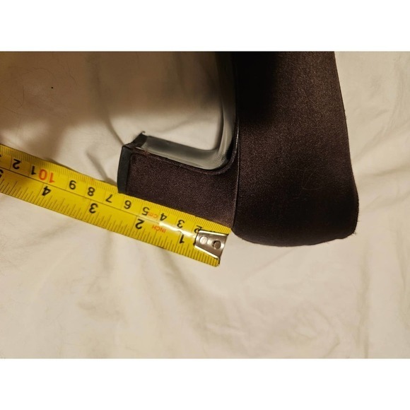 Gucci Vintage Heels brown Satin w Beads accents 8.5B. Made in Italy. - Picture 10 of 14